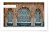 Walljar - Fountain - Muurdecoratie - Poster