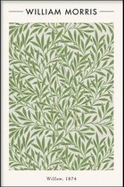 Walljar - William Morris - Willow - Muurdecoratie - Canvas schilderij