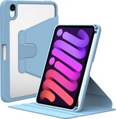 Waltz Draaibare iPad Mini 6 Hoes - 8.3 inch - Blauw