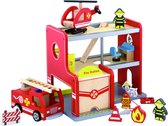 Viga Toys - Brandweerkazerne