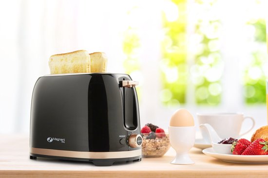 Moulinex Subito LT260D11 - Broodrooster - 2 Slots - zwart/RVS/rood | fnac België