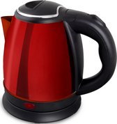 Waterkoker - Mencio Camty - Travel - Camping - 1.0 Liter - 1350 Watt - Rood - RVS