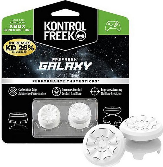 KontrolFreek FPS Freek Galaxy Thumbsticks - Xbox Series X|S & Xbox One - Wit