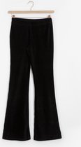 Sissy-Boy - Zwarte corduroy flared broek