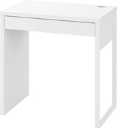 IKEA MICKE bureau in wit; (73x50cm)