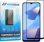 Mobigear Gehard Glas Ultra-Clear Screenprotector voor OPPO A16s - Zwart