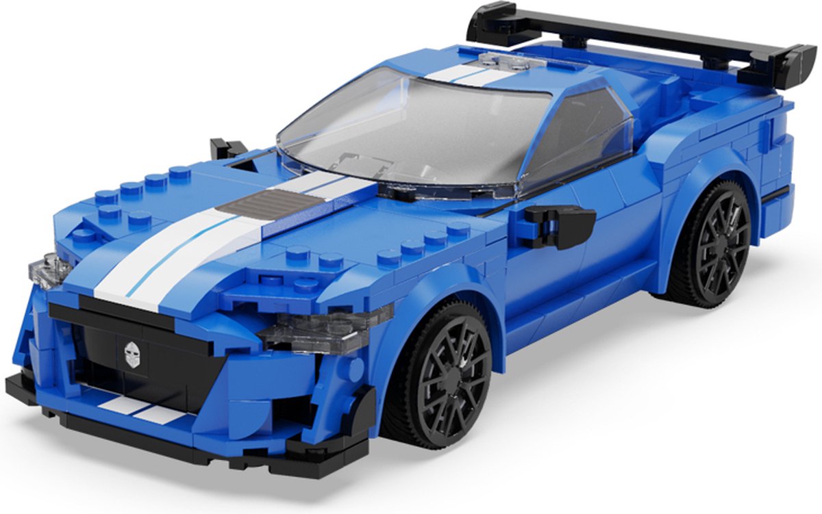 Cada Blue Knight 500 Blue - Supercar - Cada C51077W - Compatible met de bekende merken - Bouwset, constructieset - Motoren, accu, afstandsbediening - Cada App - 325 onderdelen