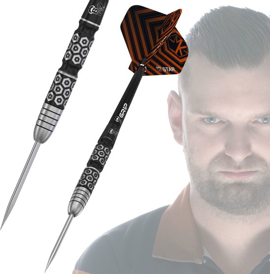 BULL'S Martijn Kleermaker 80% - Dartpijlen - 21 Gram van Bull's — afbeelding 3