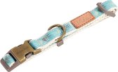 Zolux halsband voor hond  imao taiga blauw 25-40x1,5 cm