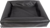 Bia bed hondenmand croco zwart Bia-100 120x100x15 cm