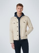 No Excess Mannen Denim Jas Cream M