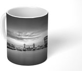 Mok - Skyline van Londen - zwart-wit - 350 ML - Beker - Uitdeelcadeautjes