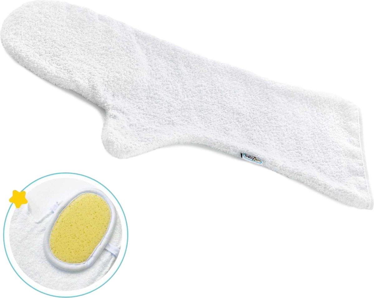 Babyjem Shower Glove Wit Douche Handschoen 1114681