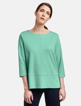 GERRY WEBER Dames Shirt met 3/4-mouwen en deelnaden