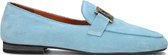 Notre-V 30056-03 Loafers - Instappers - Dames - Lichtblauw - Maat 38+