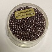 9660-414 Jap. Miyukirocailles - 2,2mm - amethyst - 7 gram
