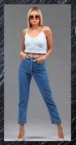 Dames jeans zwart maat 44
