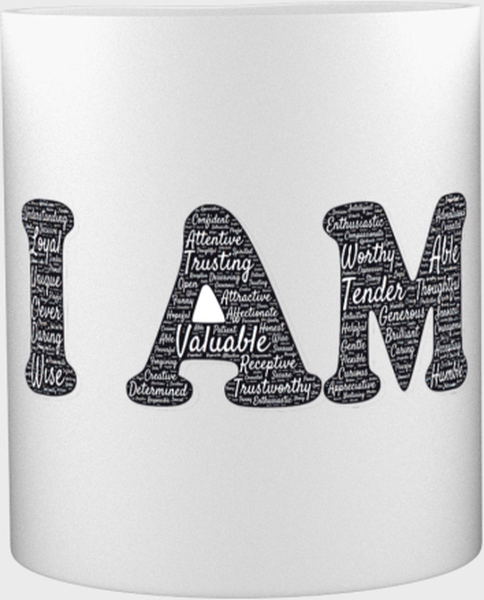 Akyol - I am Mok met opdruk - quotes - Quotes liefhebbers - diepgaande teksten - 350 ML inhoud