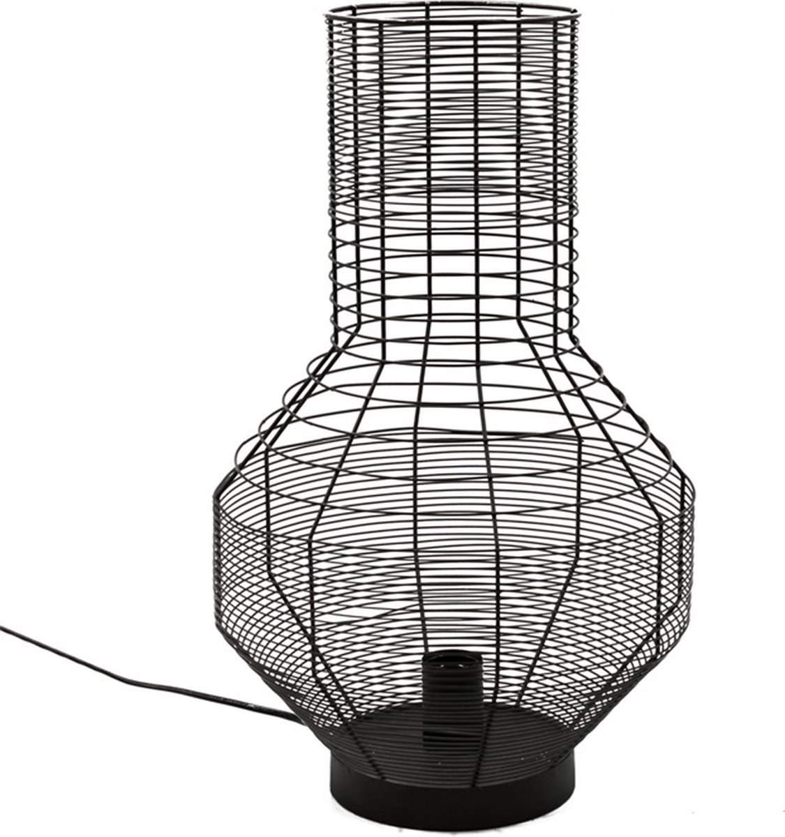 Tafellamp Industrieel - Tafellampen - Tafellamp Zwart - Tafellampen Woonkamer - Tafellamp Slaapkamer - 54 cm
