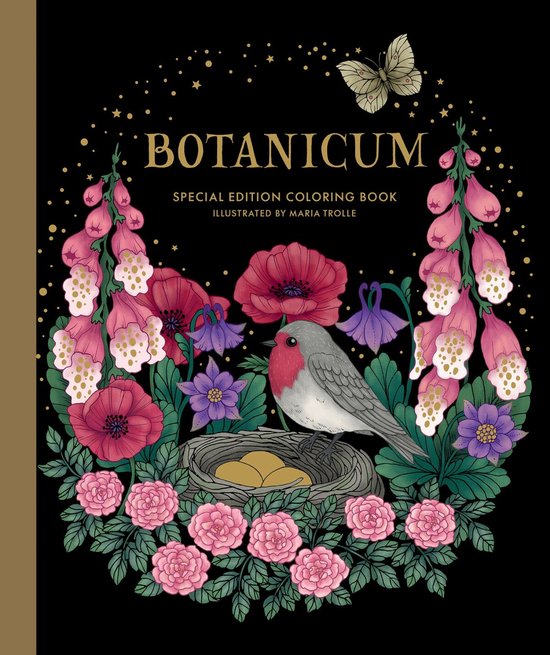 Boek cover Botanicum Coloring Book van Maria Trolle (Hardcover)