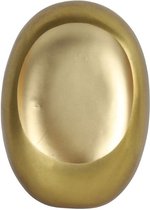 Non-branded Waxinelichthouder Eggy 21 X 29 Cm Staal Goud