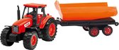 Luna Tractor Farm Kiepwagen Junior 39 X 9 X 10,5 Cm Rood 2-delig