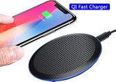 DrPhone - Snelle 15W Qi Oplader - Draadloos - Geschikt voor IOS/Android Smartphones