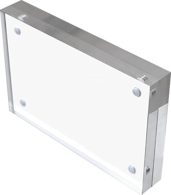 Acryl Lijstje 8x12cm Staand Display Magnetisch Transparant Plexiglas Doorzichtig