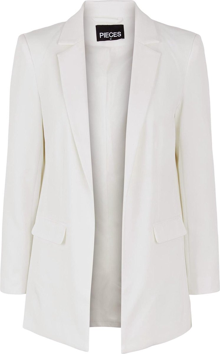 Pieces Blazer Pcbossy Ls Loose Blazer Noos 17114792 Cloud Dancer Dames Maat - XS