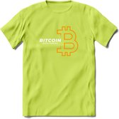 Bitcoin - Crypto T-Shirt Kleding Cadeau | Dames / Heren / Unisex | Bitcoin / Ethereum shirt | Grappig Verjaardag kado | Tshirt Met Print  Prijs - Groen - S