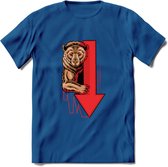 Bear Market - Crypto T-Shirt Kleding Cadeau | Dames / Heren / Unisex | Bitcoin / Ethereum shirt | Grappig Verjaardag kado | Tshirt Met Print | - Donker Blauw - XL