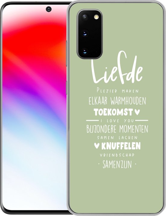 Coque Samsung Galaxy S20 - Mariée - Citations - Mariage - Siliconen