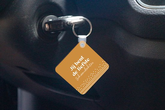 Sleutelhanger - Uitdeelcadeautjes - Familie - Dochter - Spreuken - Plastic