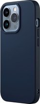 Apple iPhone 13 Pro Hoesje - Rhinoshield - SolidSuit Serie - Hard Kunststof Backcover - Navy Blue - Hoesje Geschikt Voor Apple iPhone 13 Pro