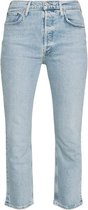 Agolde Dames Riley Jeans Blauw maat 29