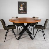 Eet - Vergadertafel Faskruosfjorour Rond diameter 150 cm