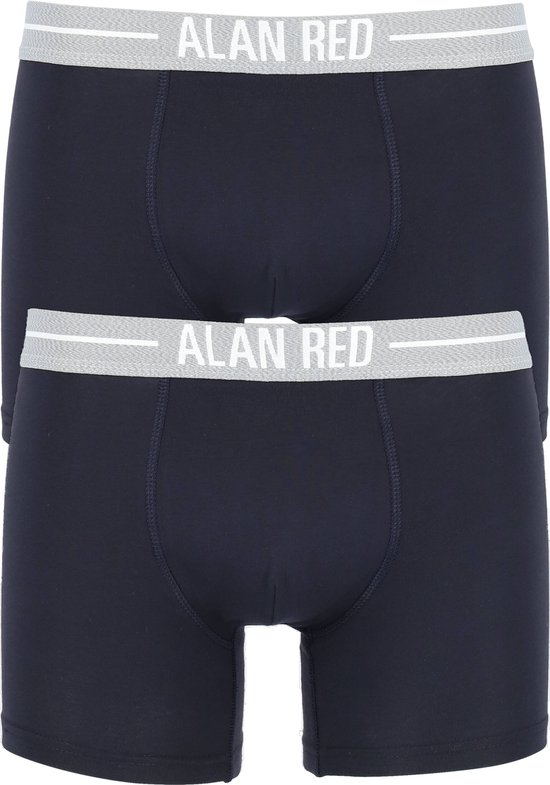 Alan Red - Boxershorts Navy 2Pack - Heren - Body-fit