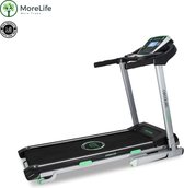 MoreLife Extreme Track Loopband - Loopband Inklapbaar - Loopband Fitness - Loopband Elektrisch - Loopband met LCD scherm - 12 programma’s - 6 snelheden