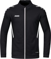 JAKO Polyesterjack Challenge Zwart-Wit Maat 2XL