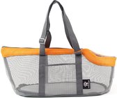 van Dam Exclusive® Honden reistas - Katten reis tas - Milano reistas - Draagtas hond - Transporttas Kat - Transporttas hond - Reismand kat - Reismand hond - Dieren Rugzak - Oranje