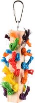 Flamingo vogelspeelgoed rainbow dio multi 17cm