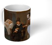 Mok - Het doktersbezoek - Jan Steen - 350 ML - Beker