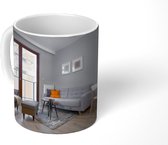Mok - Ingerichte woonkamer - 350 ML - Beker