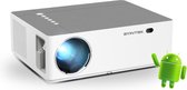 Byintek™ Beamer | K20 Beamer - 4K HD 1920 x 1080P - 500 ANSI Lumen - HD 3D Mini Beamer - Mini Led Projector - Home Entertainment - Home cinema