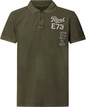 Petrol Industries Vintage look polo Heren - Maat XXXL