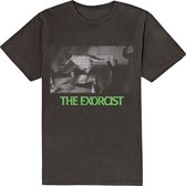 The Exorcist Heren Tshirt -S- Graphic Logo Zwart