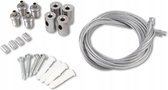 LED Paneel Ophangset - Igna - 1 Meter - 4 Staaldraden