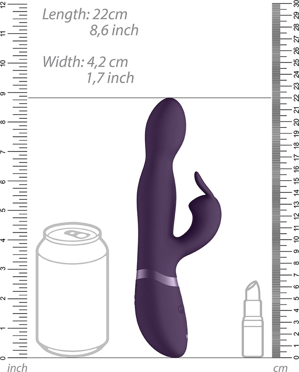 Niva - Purple - Vibrator - Sex toy - Vibrators voor vrouwen — cadeau in Cadeau-ideeën - foto 3