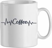 Mok 'Coffee heartrate' | Coffee| Koffie| Kadootje voor hem| Kadootje voor haar