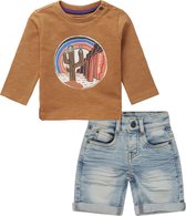 Noppies - Koko Noko - Kledingset - 2delig - Jeans Nils - Shirt Tadcaster - Maat 92